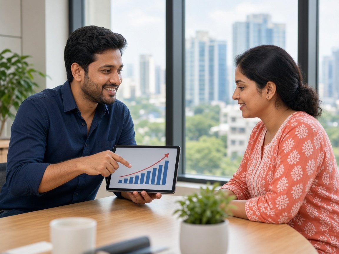Digital IT Web consultant helping a business owner plan pan-India digital growth